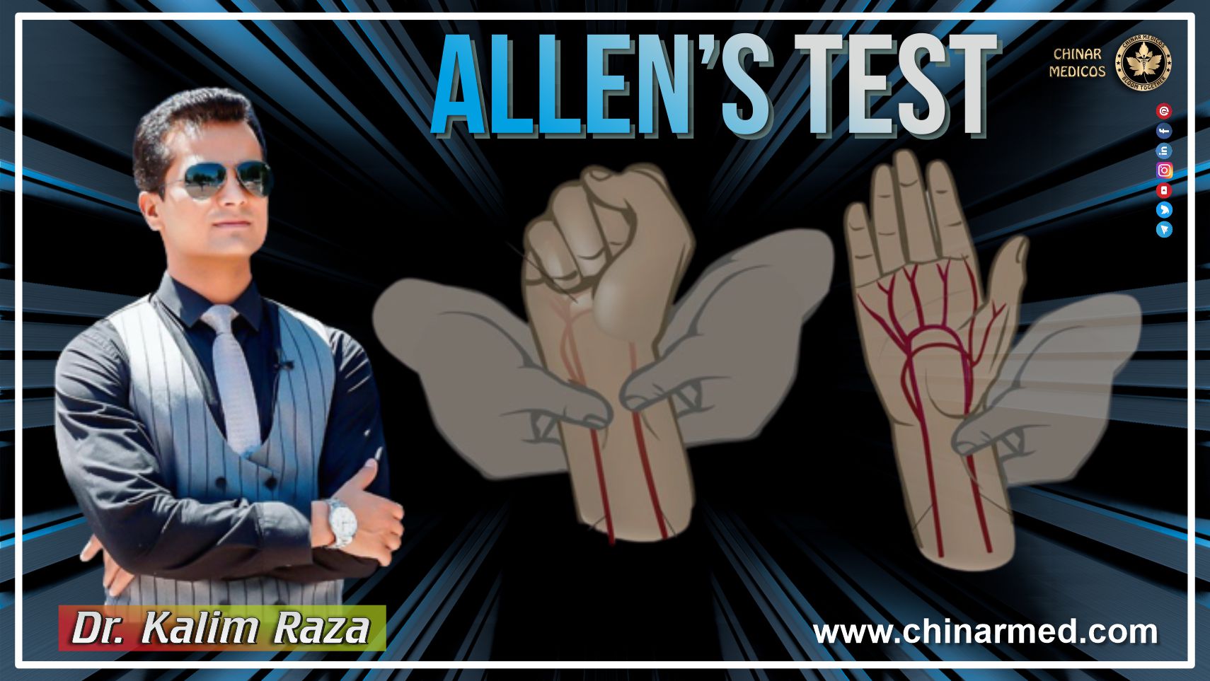 Allens test and its significance