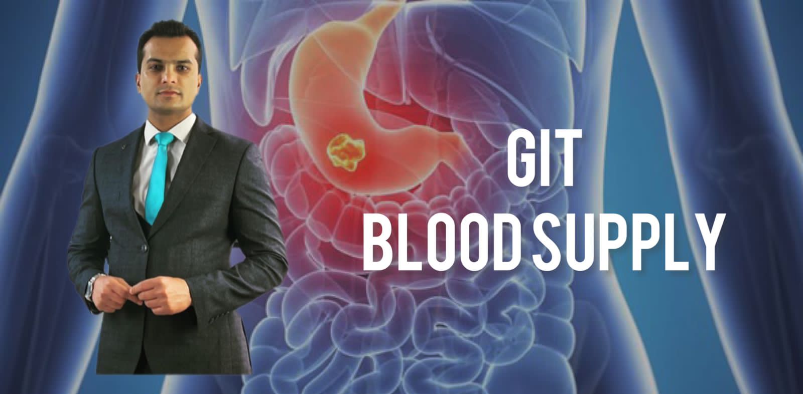 Blood supply of GIT